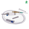 Double Drip Chamber Blood Transfusion Set with Two Spike
