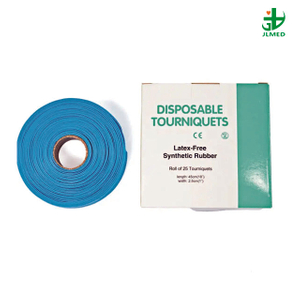 Medical Elastic Disposable Tourniquet First Aid Emergency Latex Free Silicone Nylon Rubber Flat/Rolled Quick Release Blood
