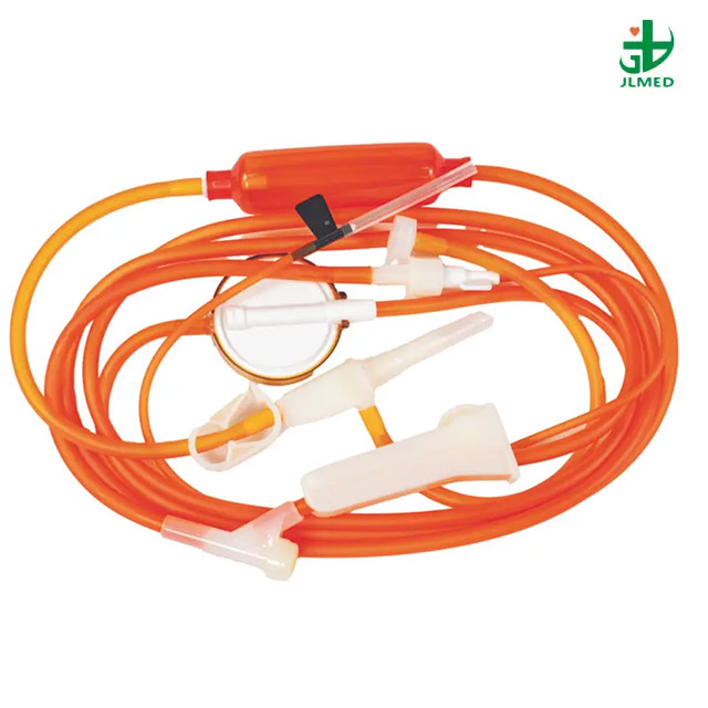 Disposable IV Infusion Set with Precision Flow Regulator IV Dark Lightproof