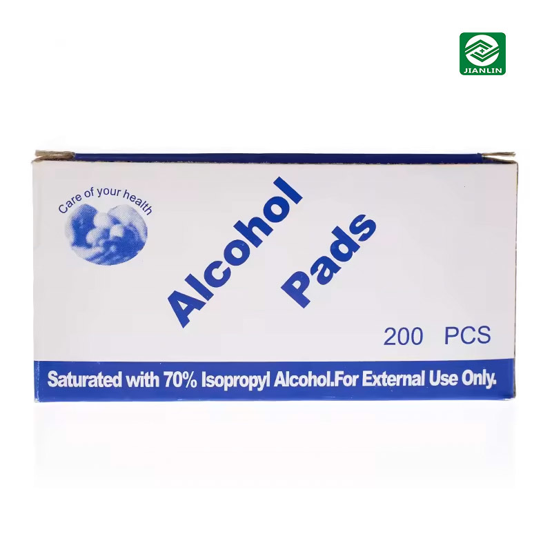 Disposable 70%/75% Isopropyl Alcohol Prep Pads Nonwoven Alcohol Swabs Disinfecting Wipes Alcohol Pad