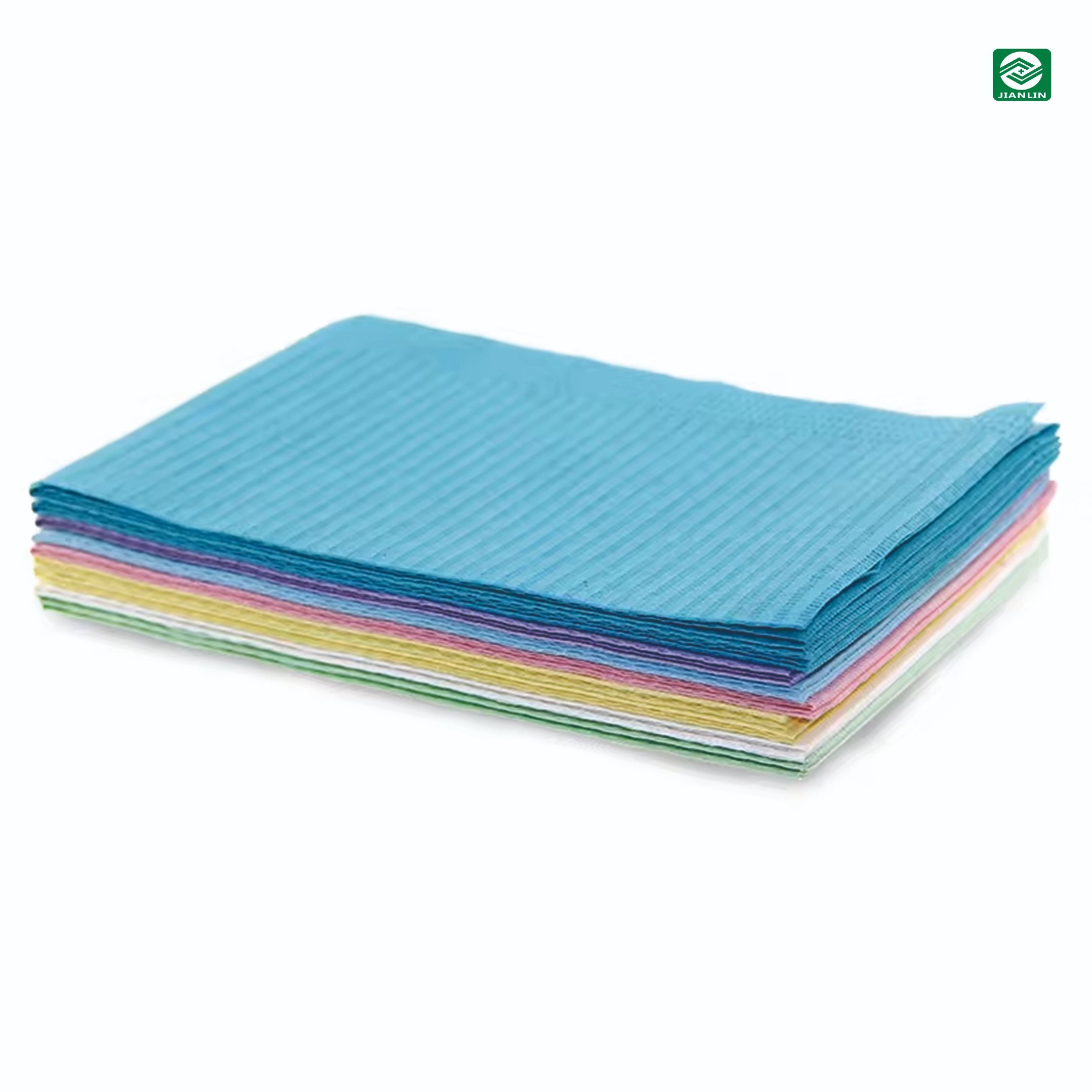 Disposable Colorful Tissue Dental Bib for Medical Dentist Dental Bibs