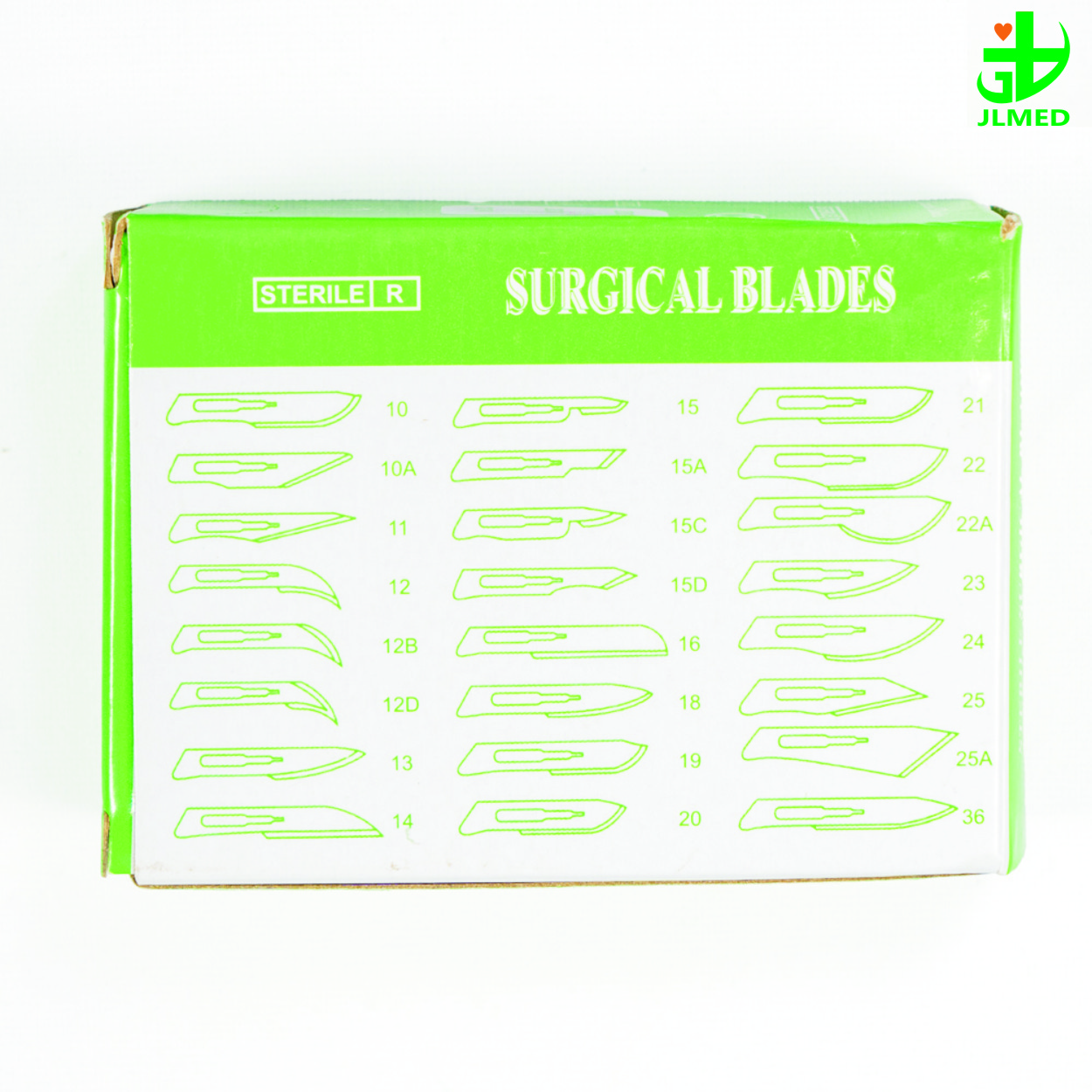 Disposable Sterile Carbon Steel Stainless Steel Safety Surgical Scalpel Blade for Hospital
