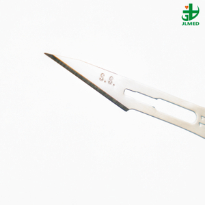 Disposable Sterile Carbon Steel Stainless Steel Safety Surgical Scalpel Blade for Hospital