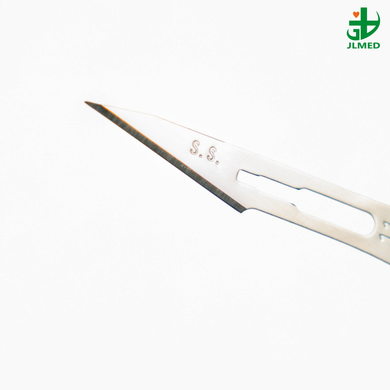 Disposable Sterile Carbon Steel Stainless Steel Safety Surgical Scalpel Blade for Hospital