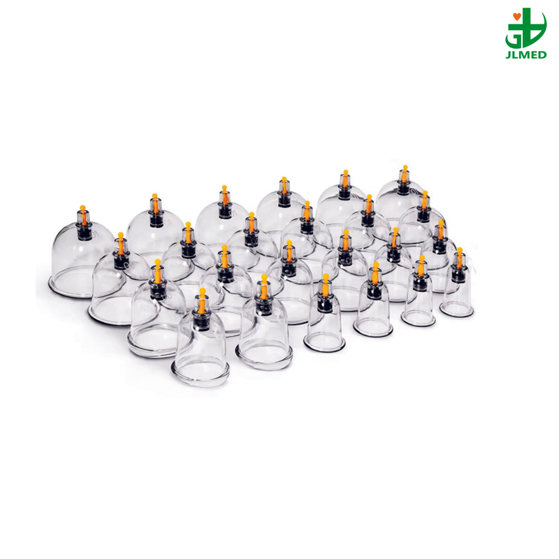 Plastic Vacuum Cupping Therapy Massage Cups Jars Cup Device