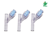 Y Site with Needle Free Valve with Cap