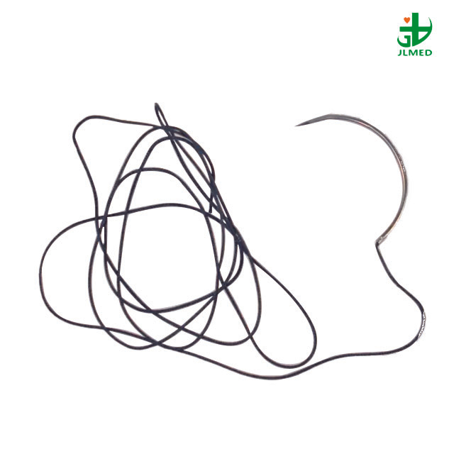 Surgical Sutures PGA Polyglycolic Acid Synthetic Braided Absorbable with Needle 75cm