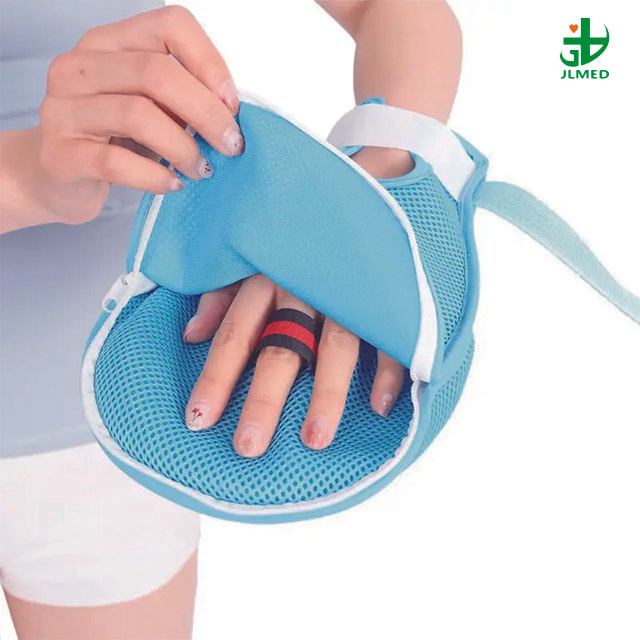 Medical Mitt Hospital Health Care Mitts Medical Reinforced Fixed Protective Restraint Hand Band with CE ISO13485