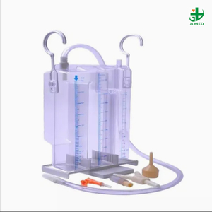 High Quality Medical Single Double Chambere PVC Disposable Thoracic Chest Drainage Bottle