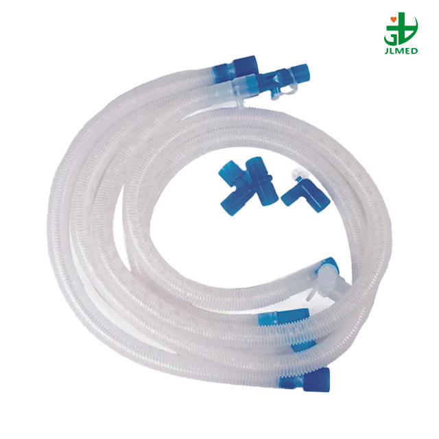 Disposable Medical Anesthesia Breathing Circuit Corrugate with Exhalation Valve and Line CE ISO