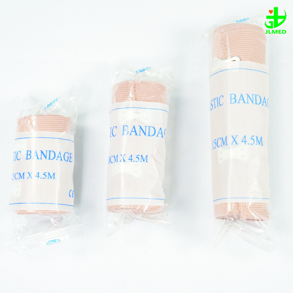 Hospital Product Disposable Medical Skin Color Cotton High Elastic Bandage