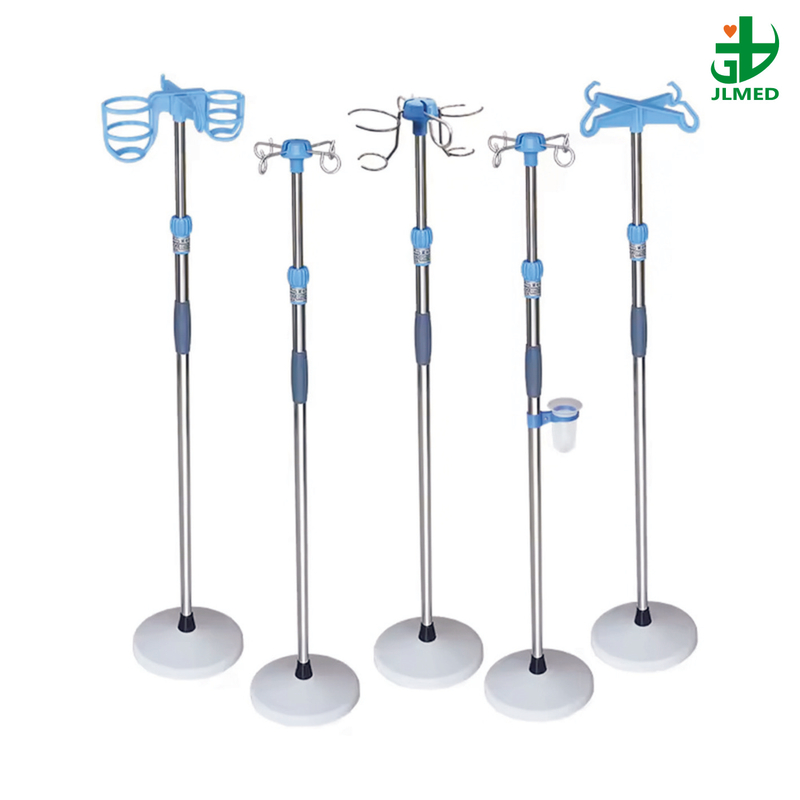 High Quality Medical Adjustable Infusion Stand Convenient and Durable Drip Stand IV Pole