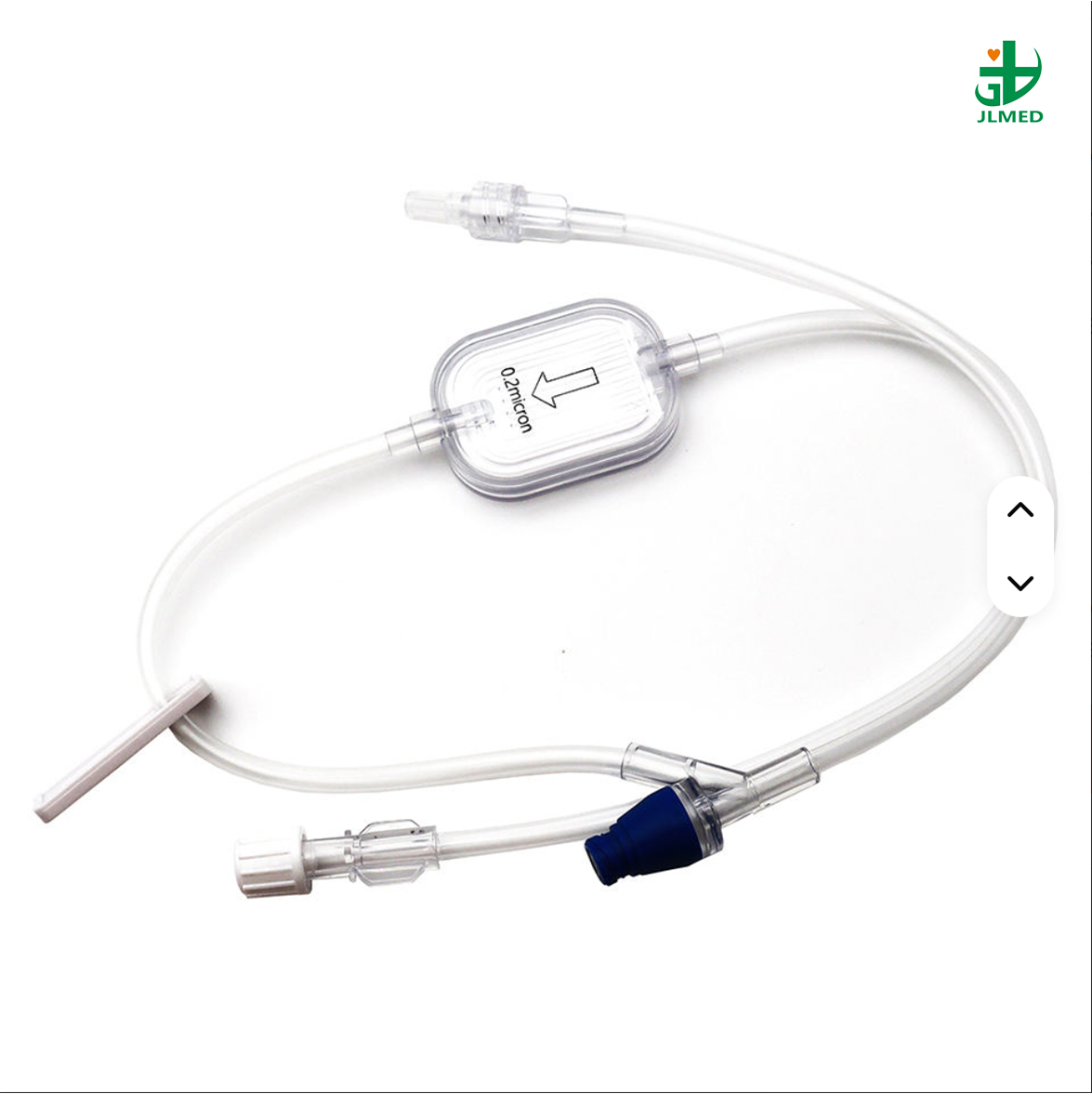 Medical Disposable Infusion IV Extension Set With 0.2 Micron Filter