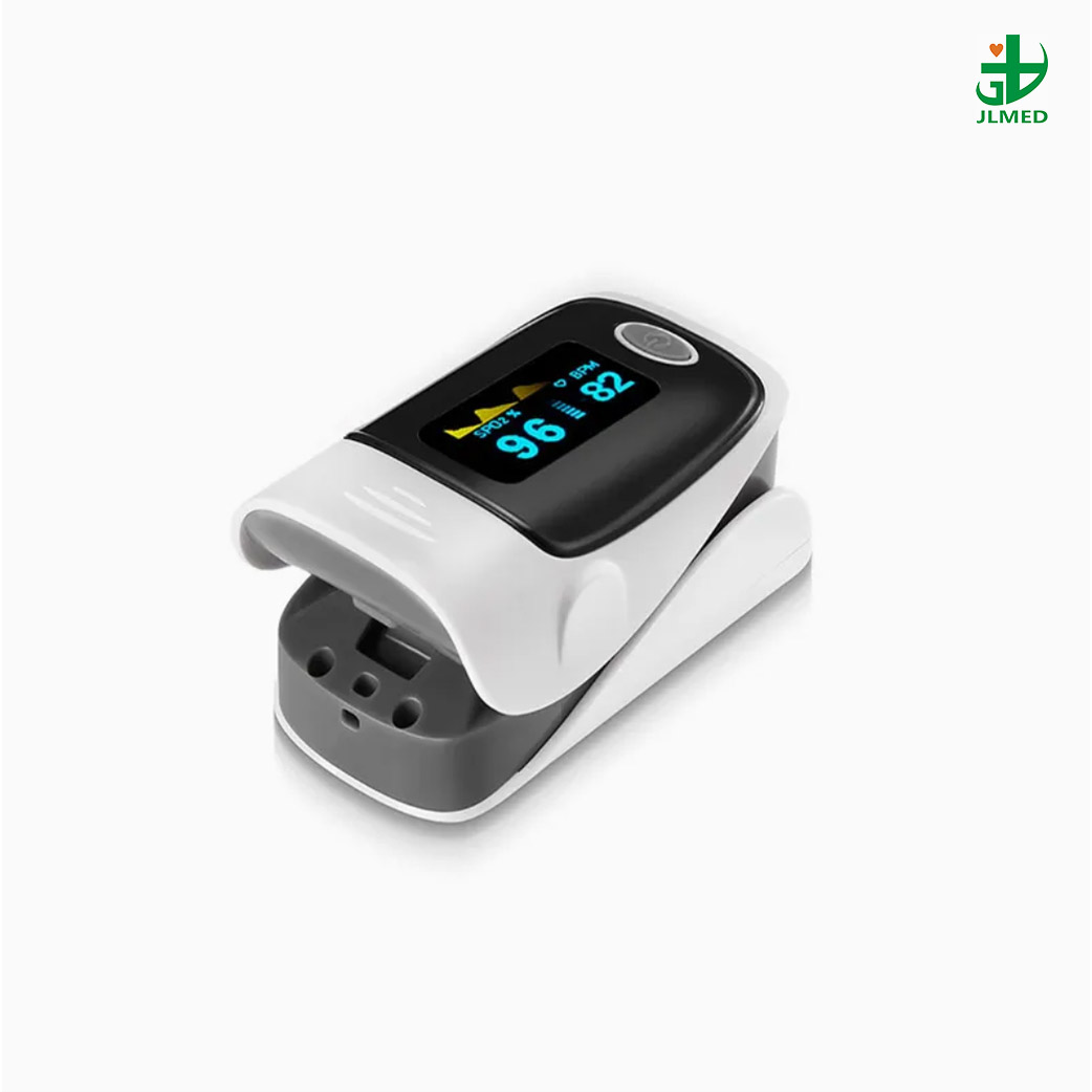 Wholesale Smart Battery Accurate Finger Clip Blood Oxygen Oximeter Fingertip Monitor OLED Display Screen Sensor Pulse Oximeter