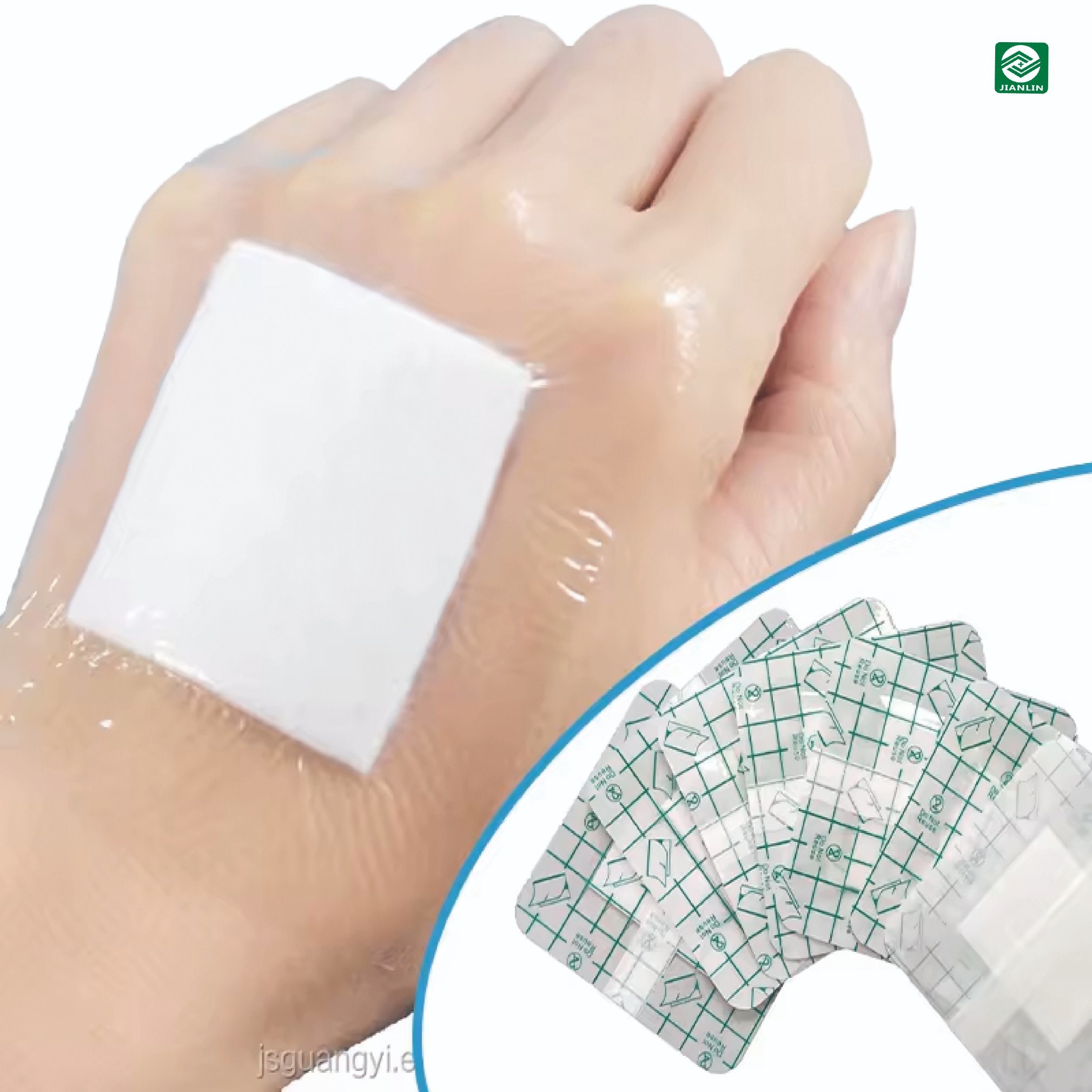 Disposable Wound Dressing Nonwoven Sterile PU Wound Dressing