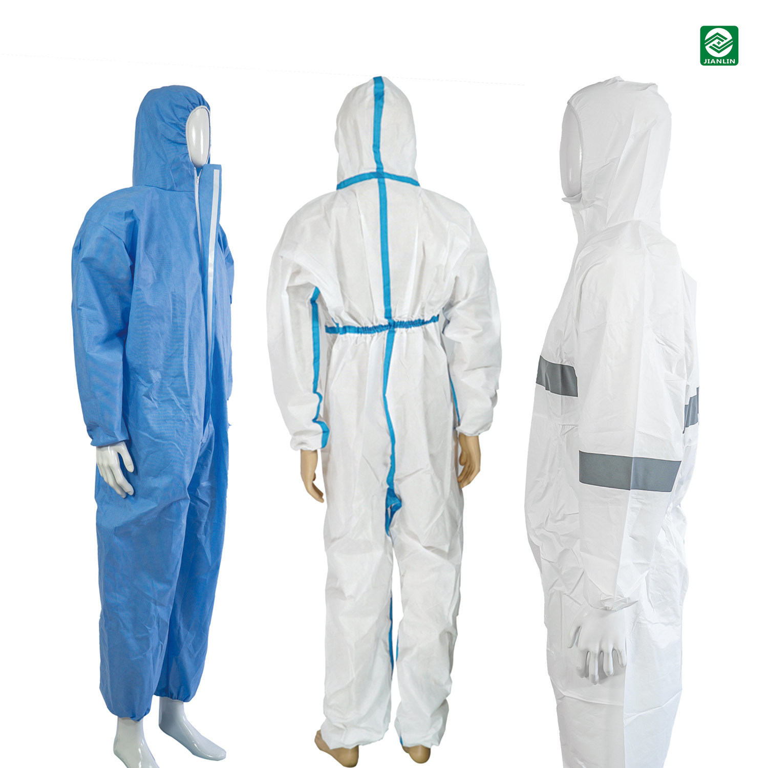 Disposable Medical Coverall Single Use Protective Clothing Safety Waterproof