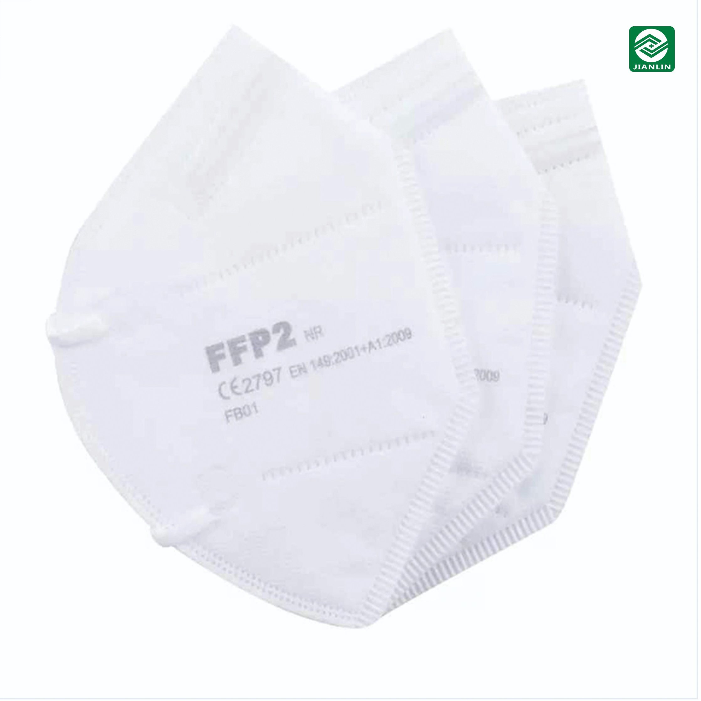 Anti-Bacterial Disposable FFP2 Face Mask 5-Ply 95%-99% High Filtration Earloop/Headloop Nonwoven KN95 Medical Surgical Protective Face Mask