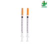 Disposable Medical Insulin Syringe with Fixed Needle Plastic CE&ISO Certificated Sterile