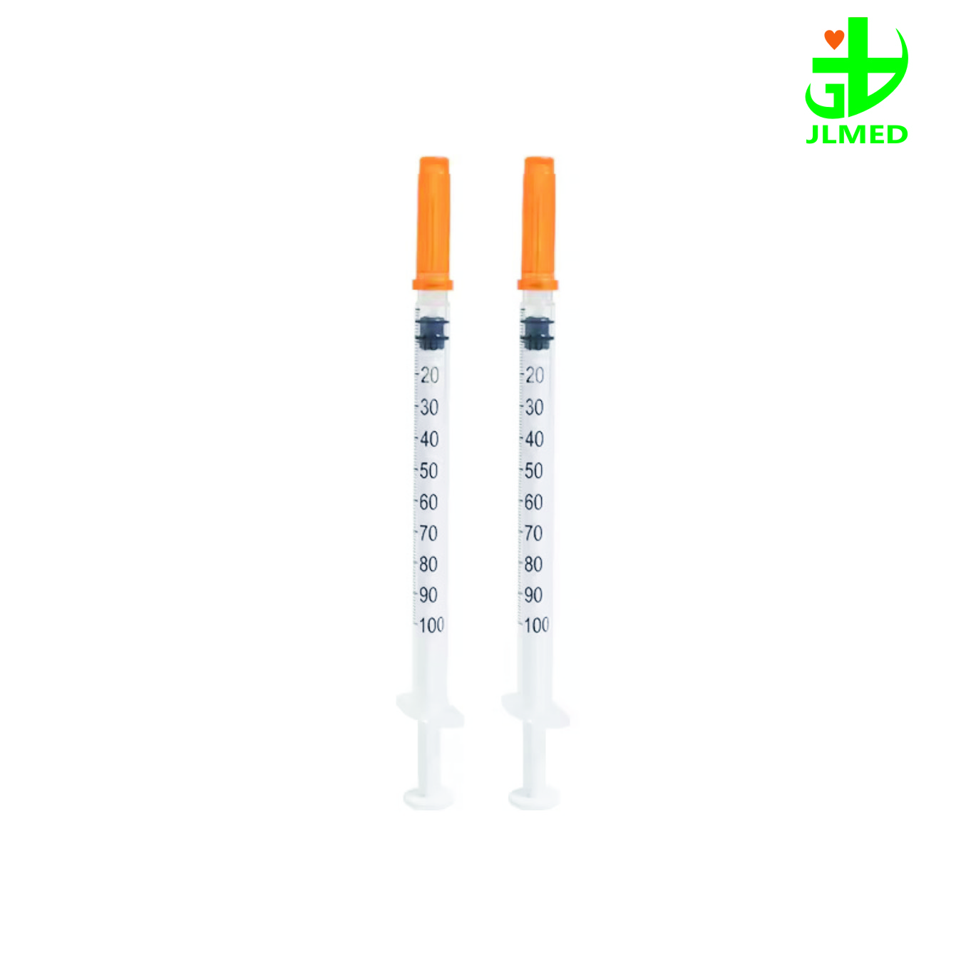 Disposable Medical Insulin Syringe with Fixed Needle Plastic CE&ISO Certificated Sterile