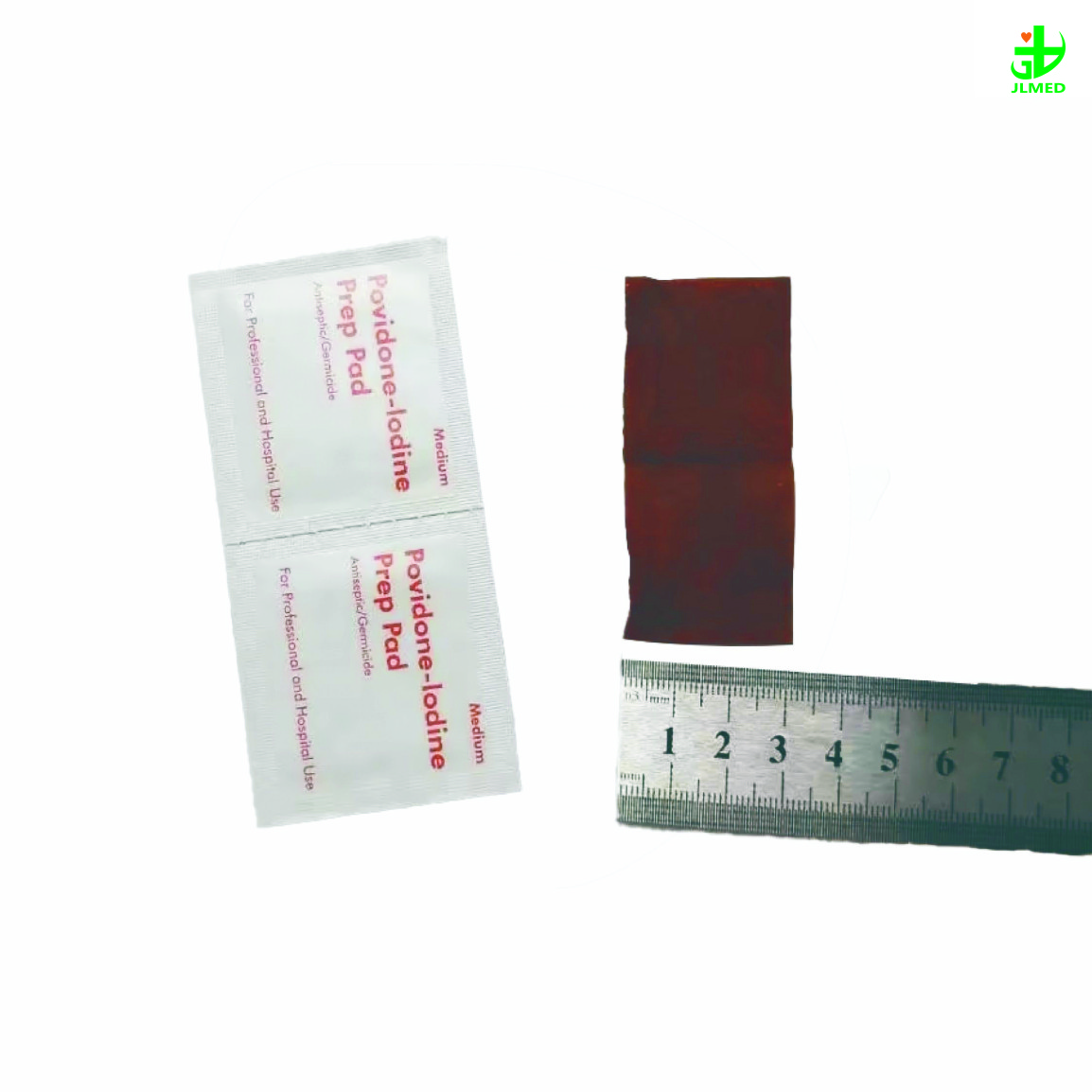 Non-Woven Medline Antiseptic Povidone Iodine Prep Pad and Lens Cleaning Wipes