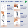 Plastic Vacuum Cupping Therapy Massage Cups Jars Cup Device