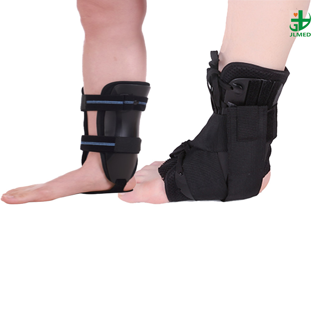 Adjustable Ankle Brace Active Hinged Medical Brace Lace Up Adjustable Elastic Ankle Support Brace