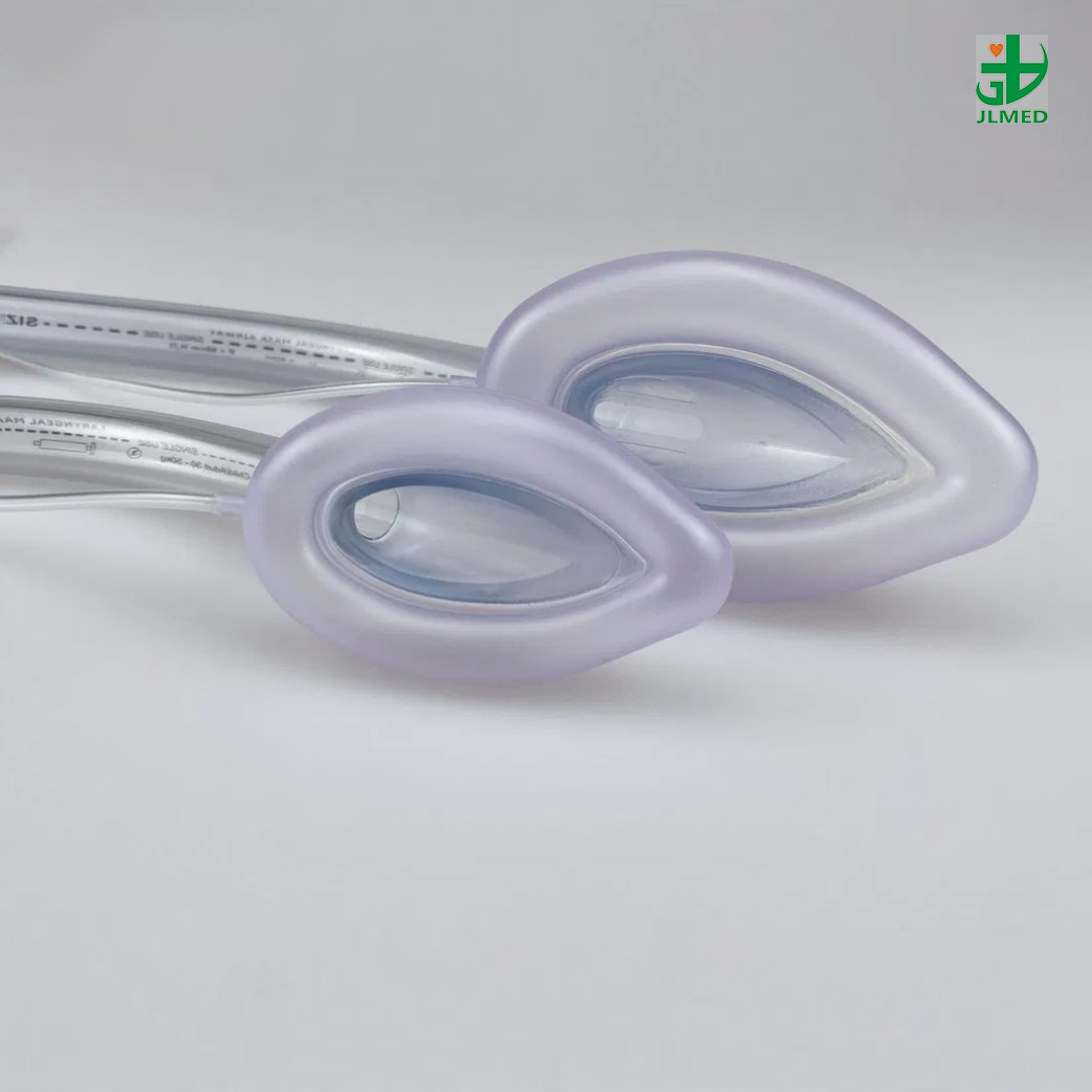Medical Supply Disposable Sterile PVC Laryngeal Mask Airway with Color Code Size 1.0/1.5/2.0/2.5/3.0/4.0/5.0 CE, ISO 13485