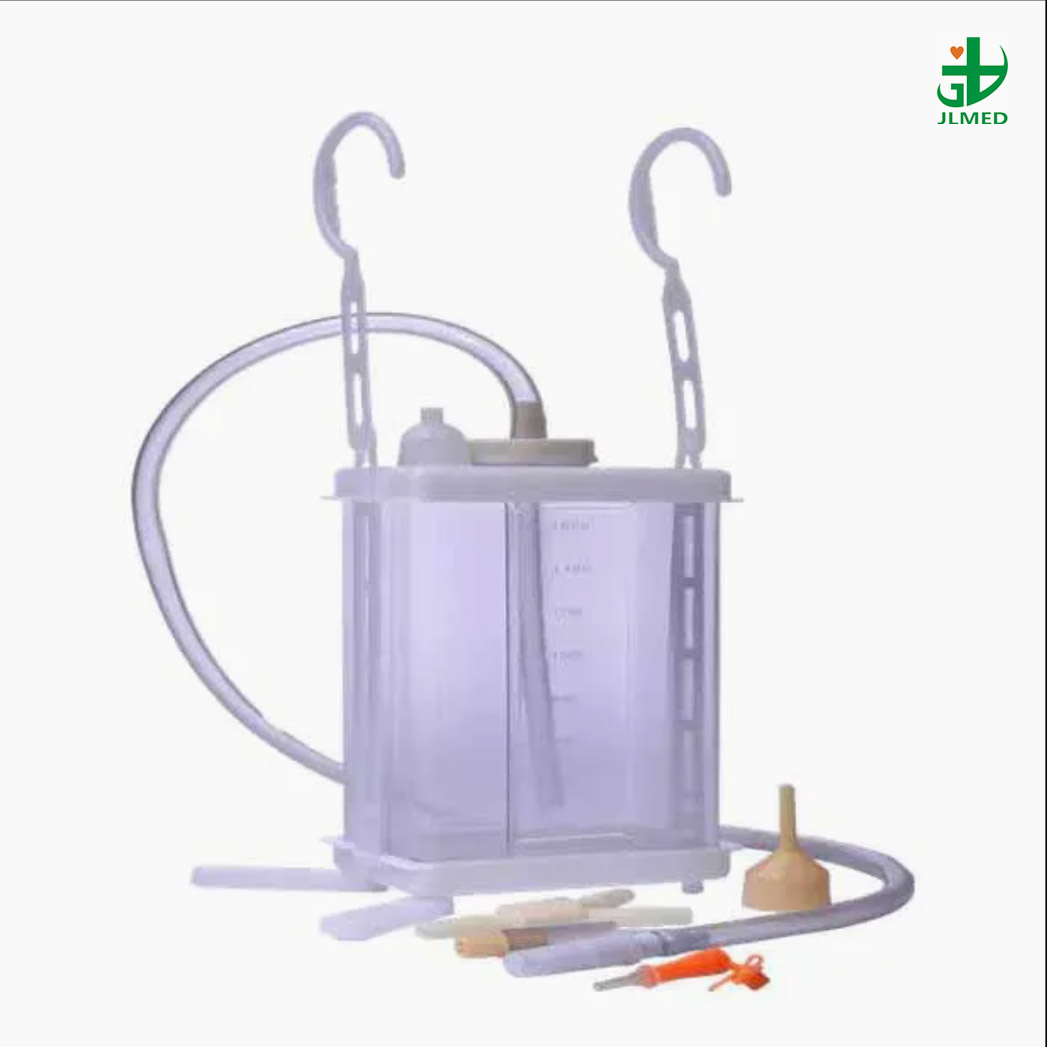 High Quality Medical Single Double Chambere PVC Disposable Thoracic Chest Drainage Bottle