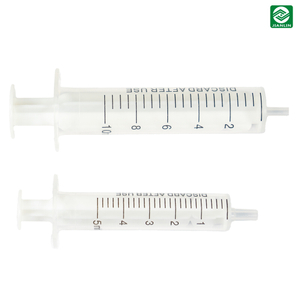 Disposable Medical Syringe Luer Lock/Slip Lock with or Without Hypodermic Needle Two Part Syringe with/Without Needle with CE ISO Certification