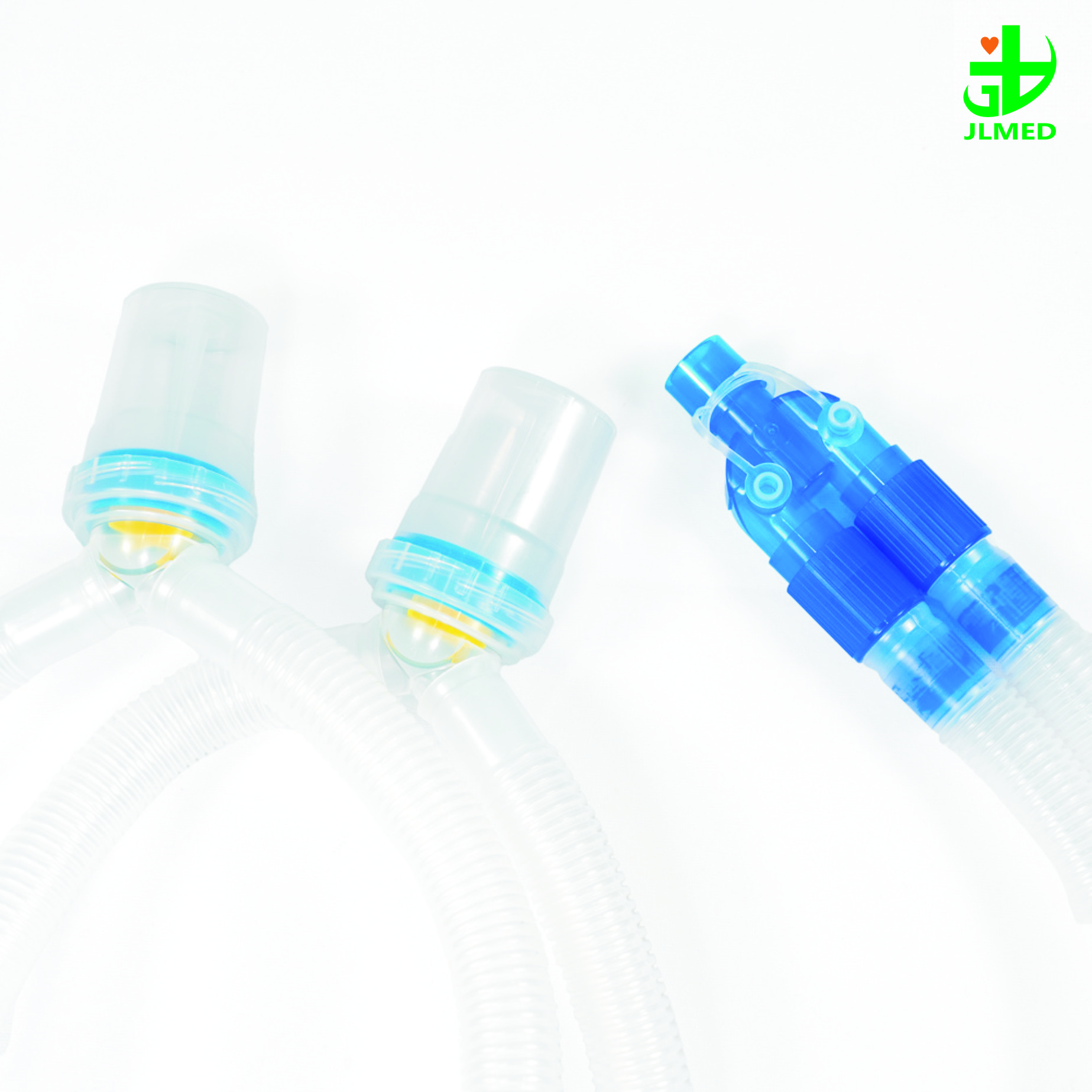 Disposable Medical Anesthesia Breathing Circuit Corrugate with Exhalation Valve and Line CE ISO