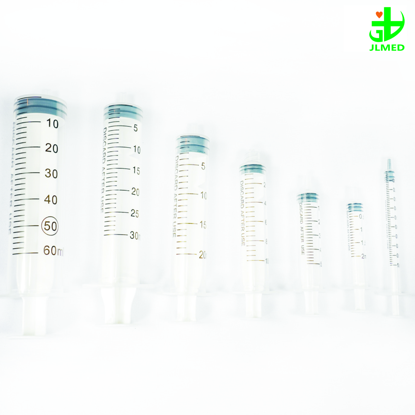Disposable Medical Syringe Luer Lock/Slip Lock with or Without Hypodermic Needle Two Part Syringe with/Without Needle with CE ISO Certification