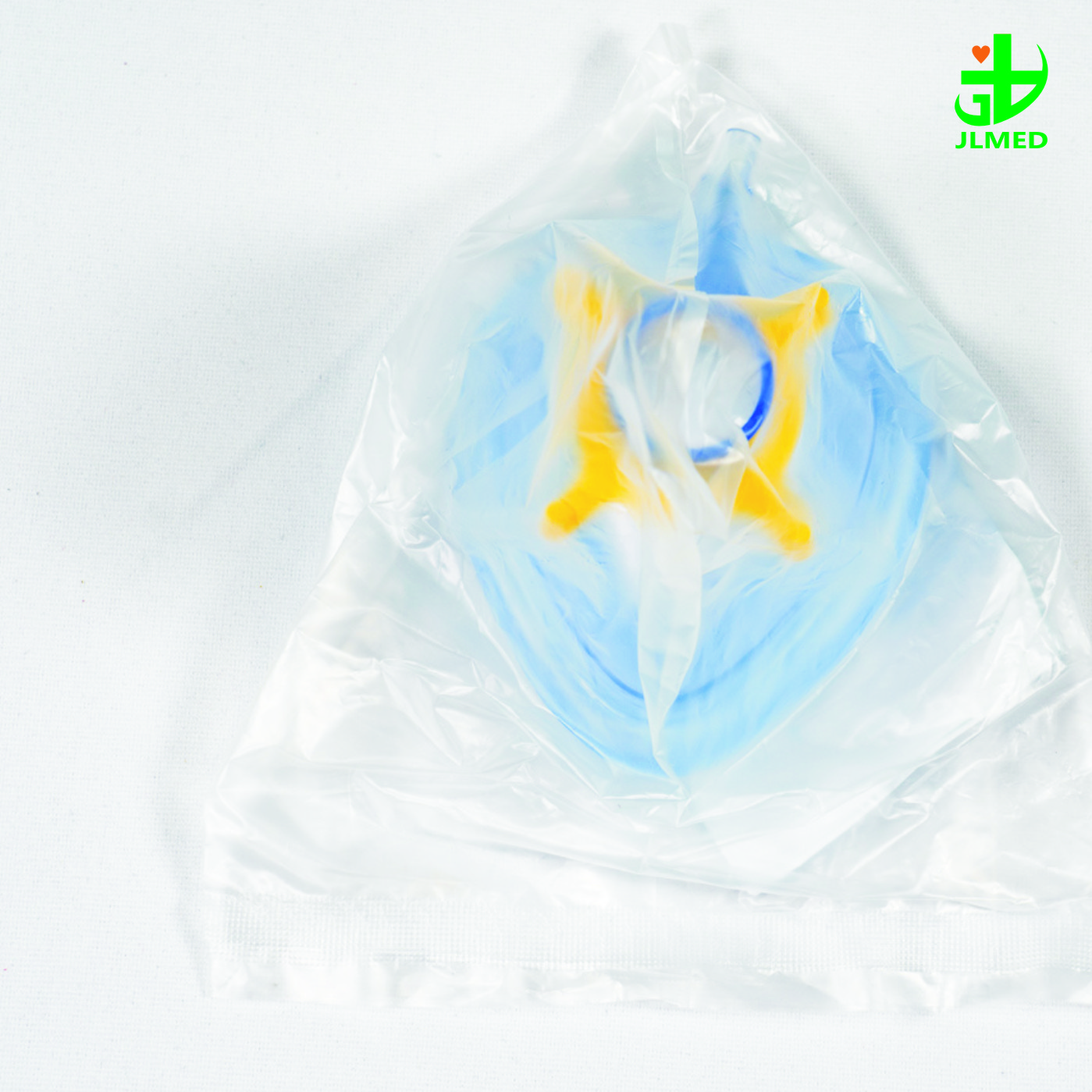 Disposable Medical Standard PVC Anesthesia Mask with Colorful Factory