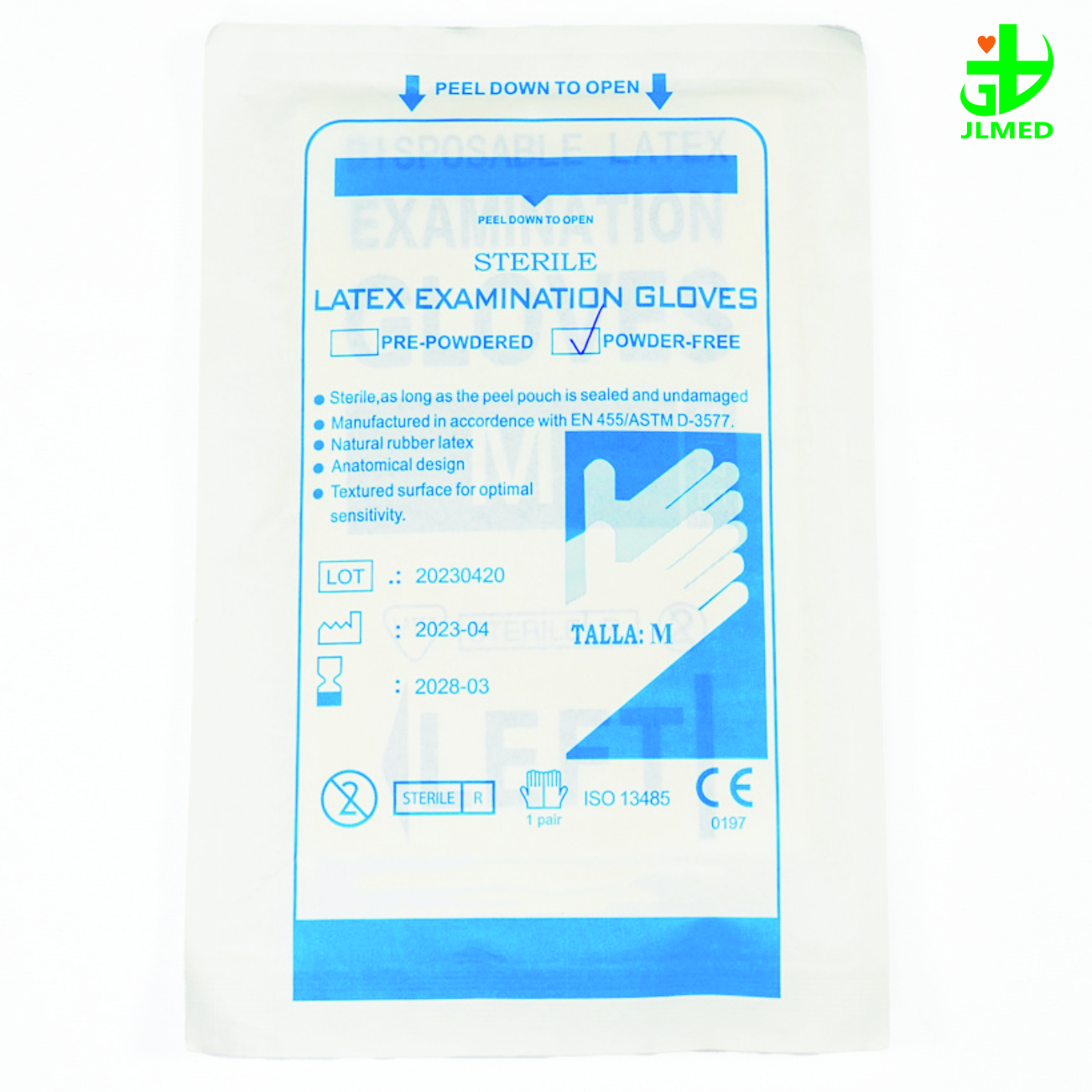 Good Quality Disposable Sterile Latex Surgical Gloves