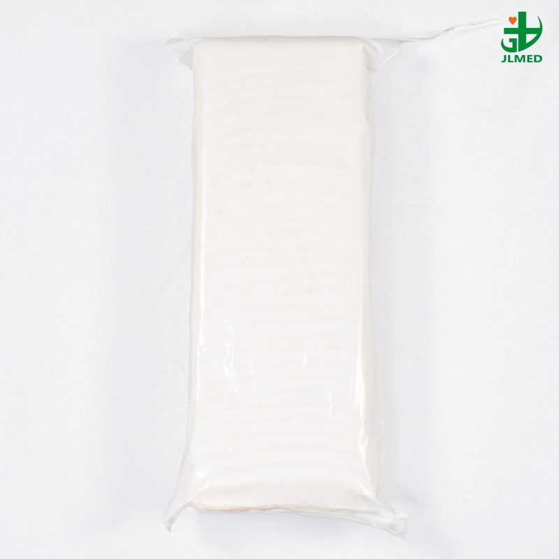 Pre-Cut or Not Cut High Quality Disposable Medical Surgical 100% Cotton Zig Zag Cotton