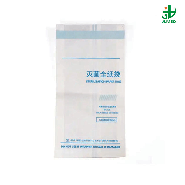 Medical Consumable Disposable Autoclave Sterilization Paper Bags Gusseted with High Temperature