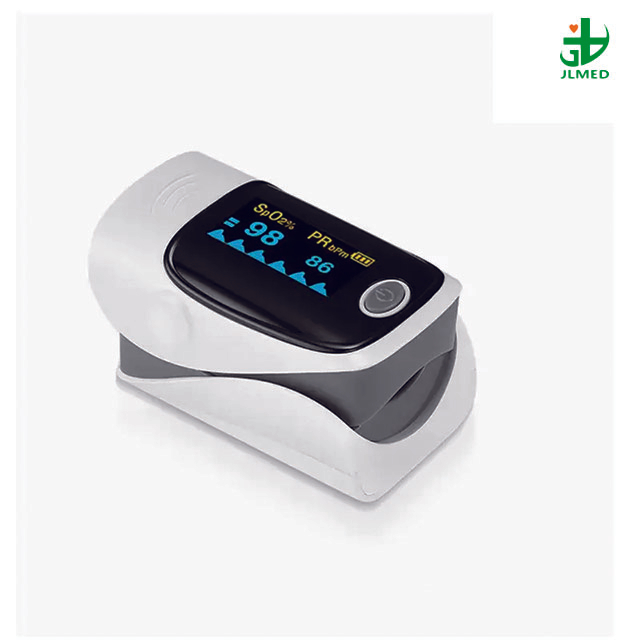 Wholesale Smart Battery Accurate Finger Clip Blood Oxygen Oximeter Fingertip Monitor OLED Display Screen Sensor Pulse Oximeter