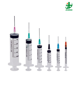 Disposable Medical Syringe Luer Lock/Slip Lock with or Without Hypodermic Needle Three Part Syringe with/Without Needle with CE ISO Certification