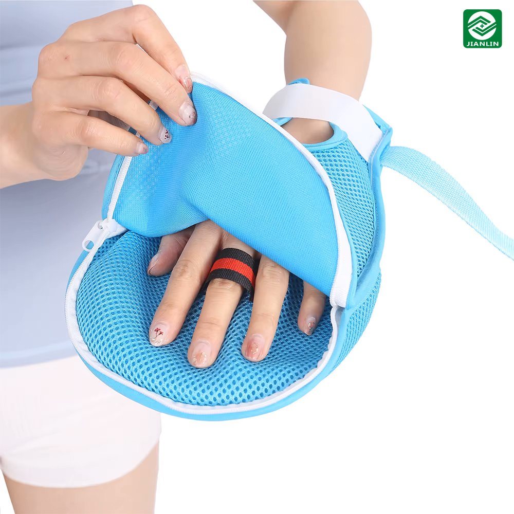 Medical Mitt Hospital Health Care Mitts Medical Reinforced Fixed Protective Restraint Hand Band with CE ISO13485