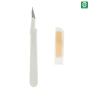 Sterile Scalpel Blade with Handle Stainless Steel/Carbon Steel Surgical Blades