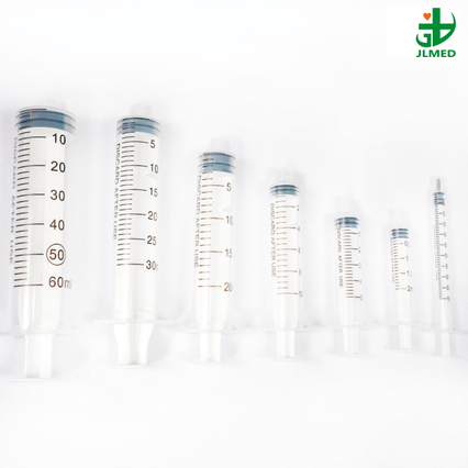 Disposable Medical Syringe Luer Lock/Slip Lock with or Without Hypodermic Needle Three Part Syringe with/Without Needle with CE ISO Certification