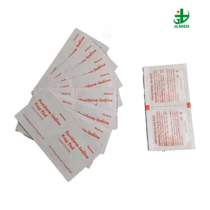 Non-Woven Medline Antiseptic Povidone Iodine Prep Pad and Lens Cleaning Wipes