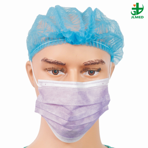 Disposable Medical Non Woven Cap Hair Nets Head Hood Covers Nylon Hats