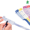 Medical Products Waterproof PVC Patient Disposable Write on ID Bracelets Medical Wristband Identification for Adults and Newborns