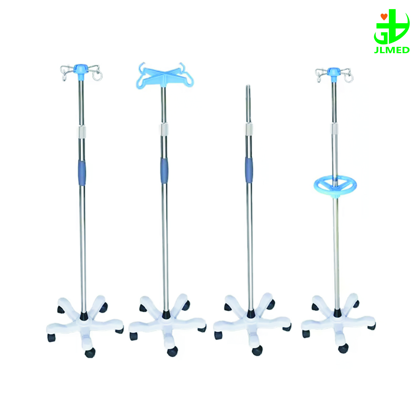 High Quality Medical Adjustable Infusion Stand Convenient and Durable Drip Stand IV Pole