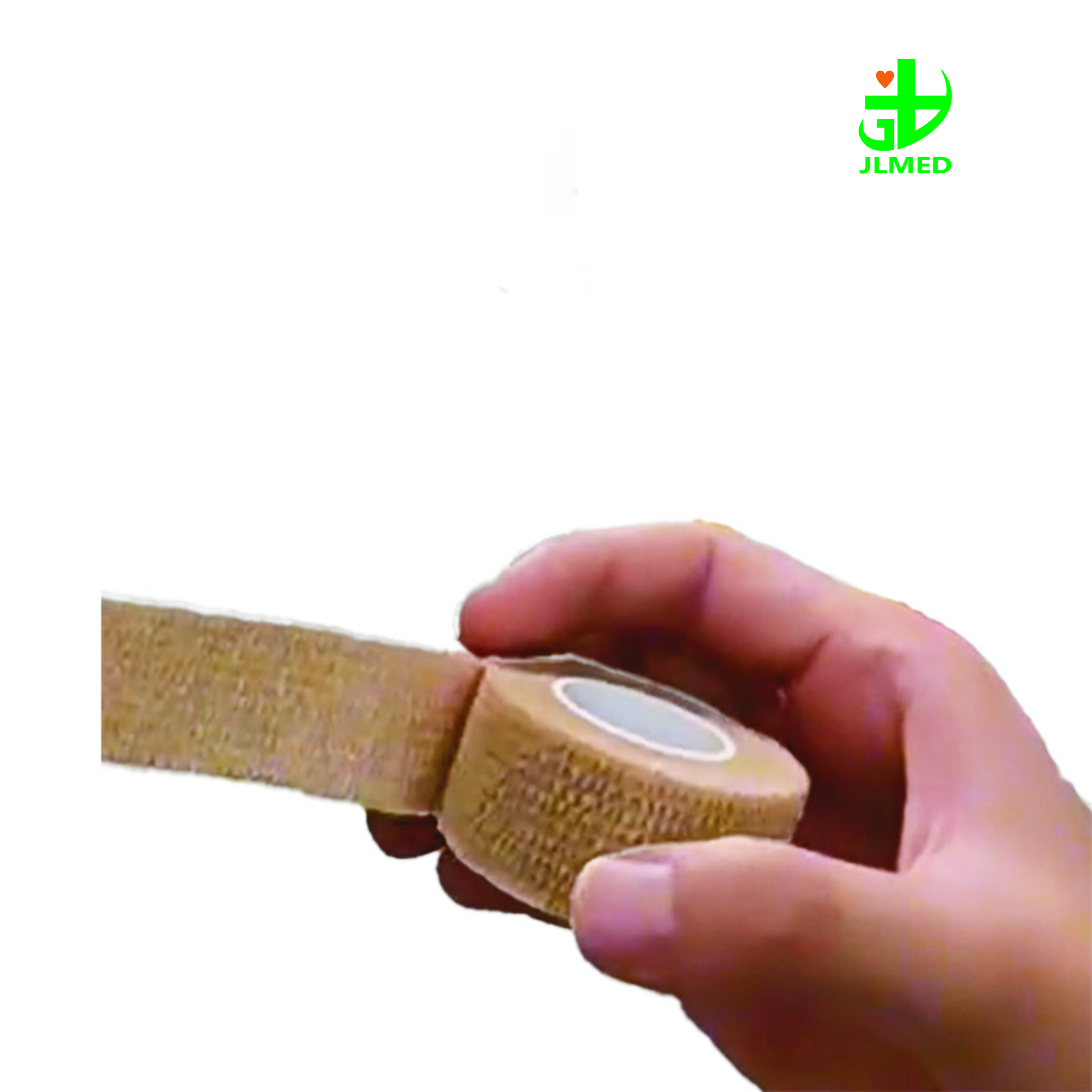 Customized Non Woven Colored Sports Elastic Self-Adhesive Cohesive Bandage
