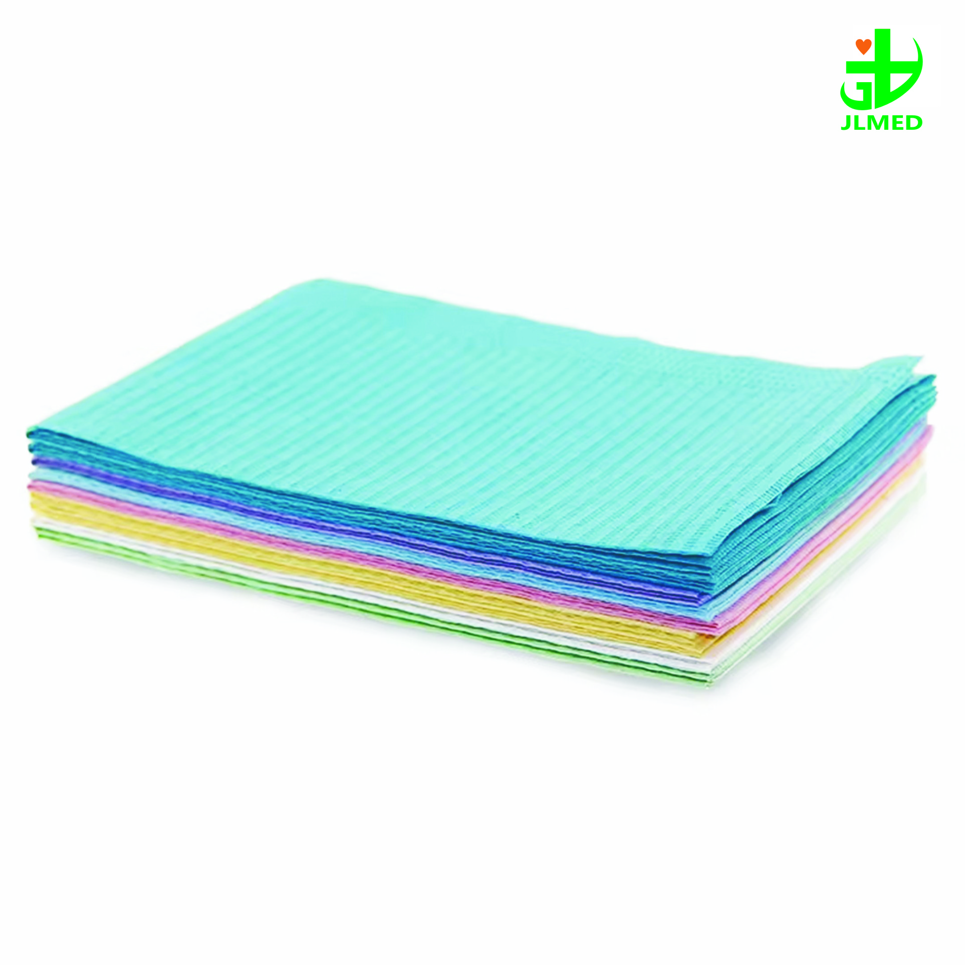 Disposable Colorful Tissue Dental Bib for Medical Dentist Dental Bibs