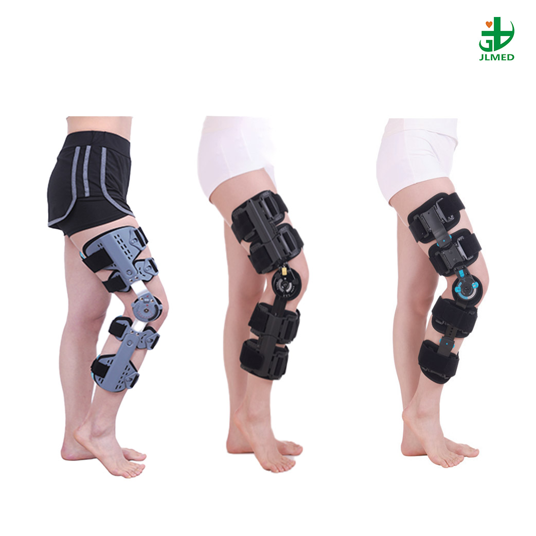  Innovative Sturdy Ergonomic Hinged Knee Brace After Surgery Support Adjustable Knee Brace Support