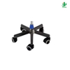 Hospital And Clinic Medical Adjustable Mobile IV Pole Drip Stand 4 Hook Infusion Stand with Haft And Tray