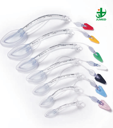 Medical Supply Disposable Sterile PVC Laryngeal Mask Airway with Color Code Size 1.0/1.5/2.0/2.5/3.0/4.0/5.0 CE, ISO 13485