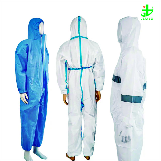 Disposable Medical Coverall Single Use Protective Clothing Safety Waterproof